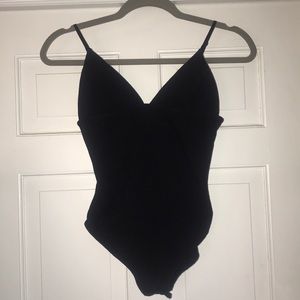 Black Tank Bodysuit